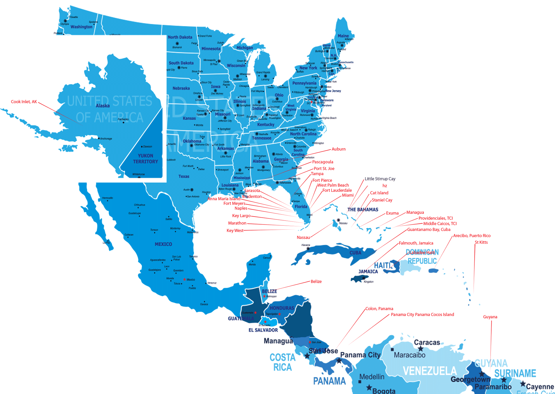 Projects Map